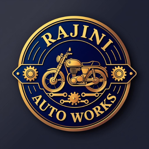 Rajini Auto Works logo